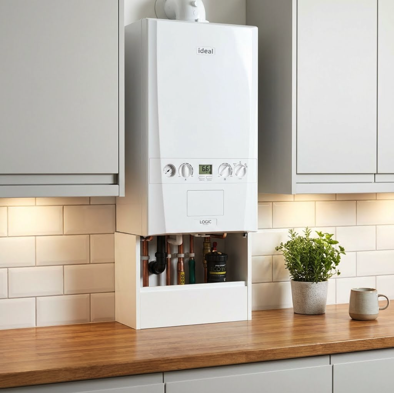 Boiler servicing example